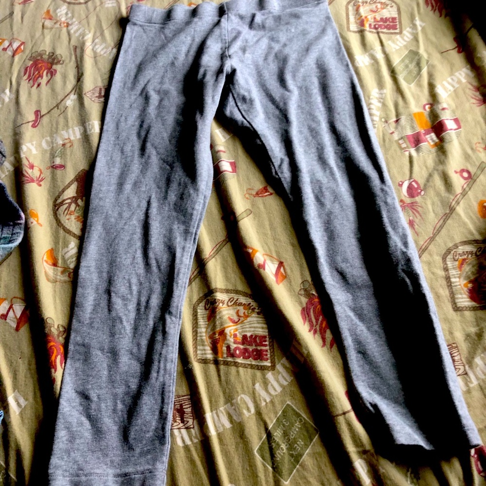 Kids girls Gray leggings